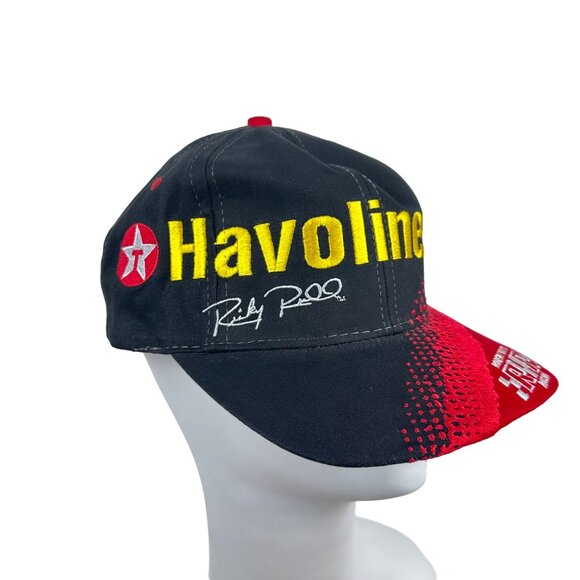 Vintage Snapback Hat Texaco Havoline Nascar Ricky Rudd Chase Authentics Racing - Picture 2 of 16